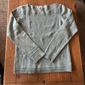 Classic Green Crew Neck Sweater